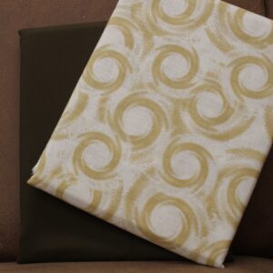 DHYANU Premium Pant Shirt Combo | Linen Touch Cotton Printed Shirt + Stretchable Pant 102