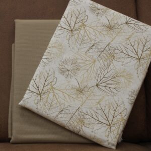 DHYANU Premium Pant Shirt Combo | Linen Touch Cotton Printed Shirt + Stretchable Pant 103