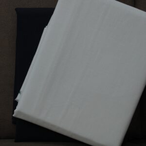 DHYANU Premium Pant Shirt Combo | Linen Touch Cotton Plain Shirt + Stretchable Pant 109