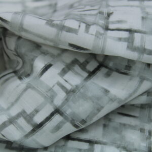 Premium Hemp Linen Digital Printed Fabric by DHYANU 109