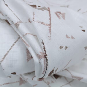 Linen Touch Premium Cotton Printed Shirting Fabric by DHYANU 1058-116