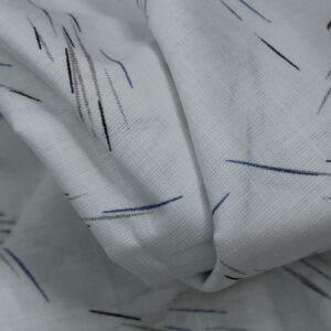 Linen Touch Premium Cotton Printed Shirting Fabric by DHYANU 1058-128