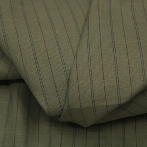 Linen Touch Premium Cotton Check & Lining Shirting Fabric by DHYANU 128