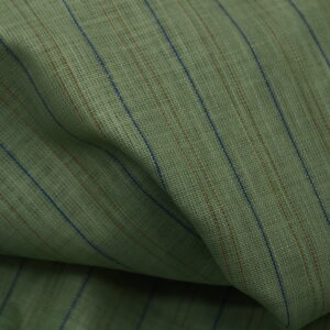 Linen Touch Premium Cotton Check & Lining Shirting Fabric by DHYANU 133