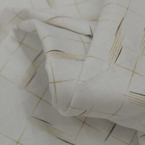 Linen Touch Premium Cotton Printed Shirting Fabric by DHYANU 1058-139