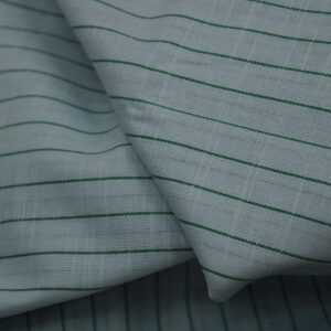 Linen Touch Premium Cotton Check & Lining Shirting Fabric by DHYANU 139