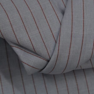 Linen Touch Premium Cotton Check & Lining Shirting Fabric by DHYANU 146