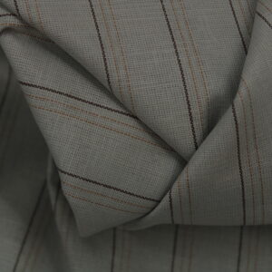 Linen Touch Premium Cotton Check & Lining Shirting Fabric by DHYANU 150
