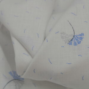 Linen Touch Premium Cotton Printed Shirting Fabric by DHYANU 1058-152
