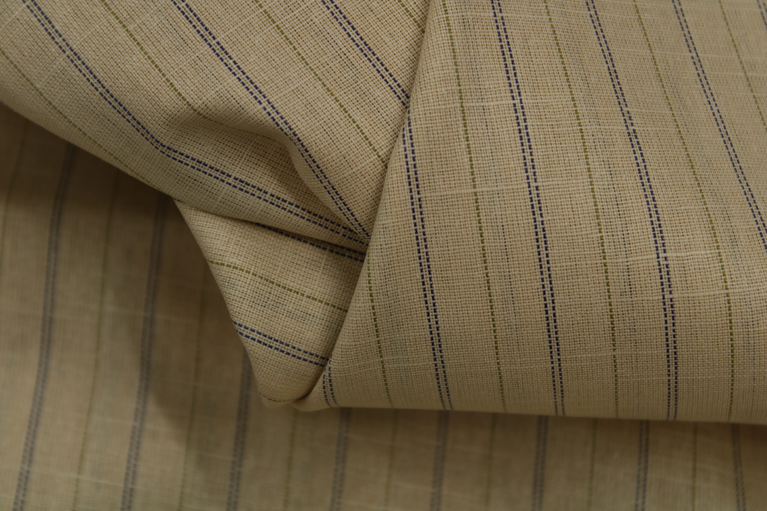 Linen Touch Premium Cotton Check & Lining Shirting Fabric by DHYANU 153 ...