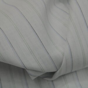 DHYANU 80 Lea Linen Finish Premium Fabric | Check & Lining Designs | 1.60 Mtrs Cut | 58" Width 111
