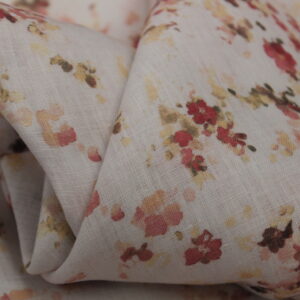 100% Pure Linen 60*60 Lea Digital Print Fabric 10