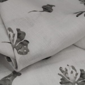 100% Pure Linen 60*60 Lea Digital Print Fabric 11