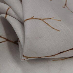 100% Pure Linen 60*60 Lea Digital Print Fabric 13