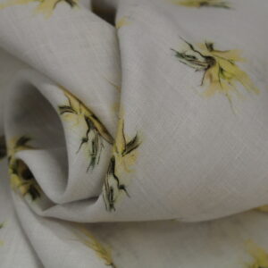 100% Pure Linen 60*60 Lea Digital Print Fabric 16