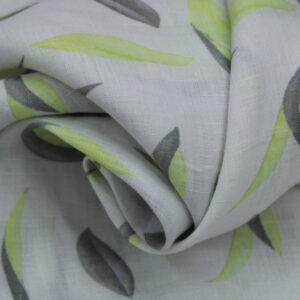 100% Pure Linen 60*60 Lea Digital Print Fabric 18