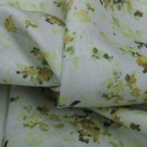 100% Pure Linen 60*60 Lea Digital Print Fabric 19