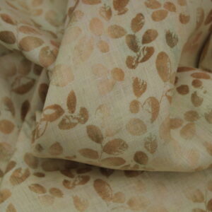 100% Pure Linen 60*60 Lea Digital Print Fabric 04