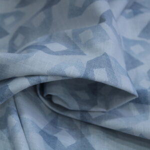 Linen Touch Premium Cotton Printed Shirting Fabric by DHYANU 1058-162