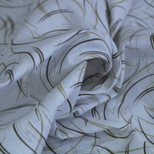 Linen Touch Premium Cotton Printed Shirting Fabric by DHYANU 1058-172