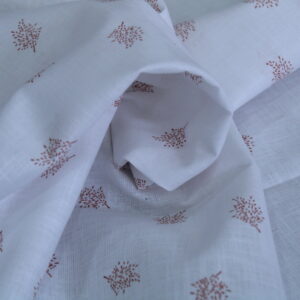 Linen Touch Premium Cotton Printed Shirting Fabric by DHYANU 1058-174