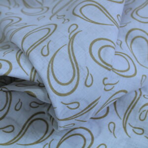 Linen Touch Premium Cotton Printed Shirting Fabric by DHYANU 1058-182