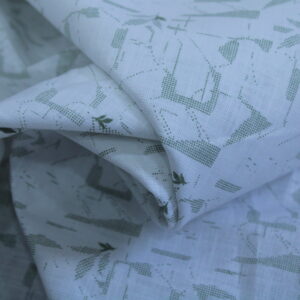 Linen Touch Premium Cotton Printed Shirting Fabric by DHYANU 1058-186