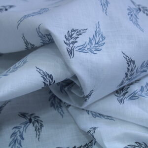 Linen Touch Premium Cotton Printed Shirting Fabric by DHYANU 1058-188