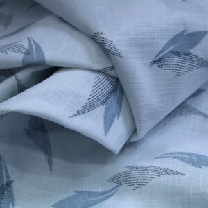 Linen Touch Premium Cotton Printed Shirting Fabric by DHYANU 1058-189