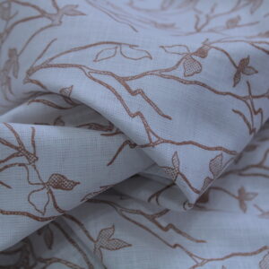 Linen Touch Premium Cotton Printed Shirting Fabric by DHYANU 1058-193