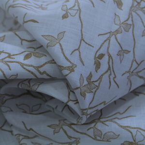 Linen Touch Premium Cotton Printed Shirting Fabric by DHYANU 1058-194