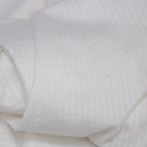 DHYANU 100% Cotton Check Lining & Self Design Premium Fabric | 1.60 Mtrs Cut | 58 Width 1007-124