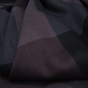 DHYANU 100% Cotton Check Lining & Self Design Premium Fabric | 1.60 Mtrs Cut | 58 Width 1007-125